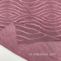 Polyester Spandex Single Jacquard Knit Fabric